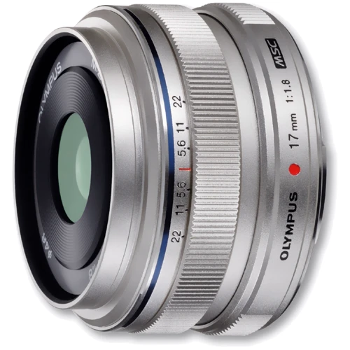 Объектив для фотоаппарата Olympus ZUIKO DIGITAL 17mm f/1.8 Silver (V311050SE000): Тип объектива Широкоугольный