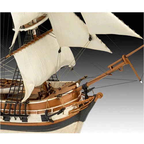 Сборная модель-копия Revell Барк H.M.S. Beagle уровень 4 масштаб 1:96 (RVL-05458) фото 4