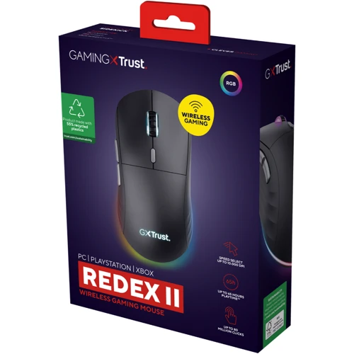 Мышь Trust GXT 926 REDEX II Black (25126): Количество кнопок 5