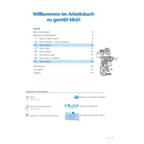 geni@l klick A1.2: Arbeitsbuch mit Audios und Videos: Производитель Klett