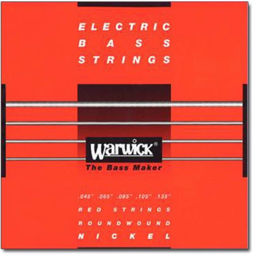 Струна для гитар Струны WARWICK 46301 NICKEL ELECTRIC BASS M5B (45-135)