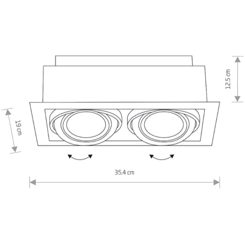 Точечный светильник Nowodvorski 9574 Downlight: Тип используемой лампы Галогенная
