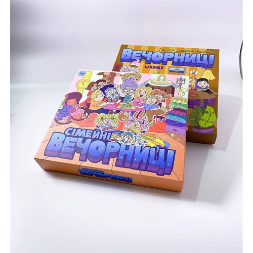 Настольная игра Vechornytsi game Вечорниці Сімейні: Вид для веселой компании