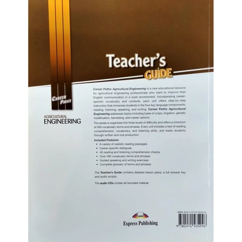 Career Paths: Agricultural Engineering: Teacher's Guide: Виробник Express Publishing