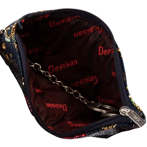Жіноча ключниця Desisan синя (SHI953-415): Формат гаманця Горизонтальный