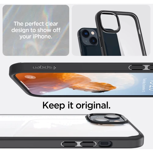 Чехол для iPhone Spigen Ultra Hybrid Matte Black (ACS04895) for iPhone 14 Plus фото 10