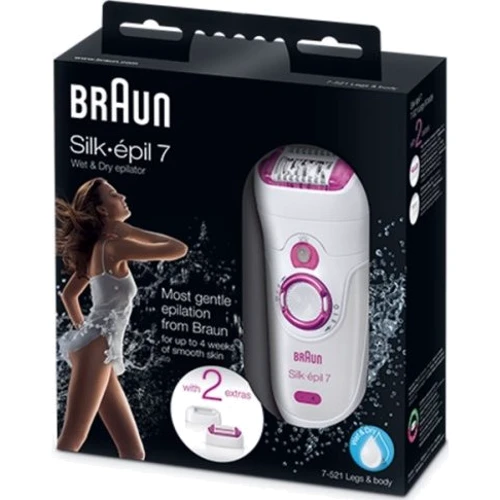 Эпилятор Braun SE 7521 (Silk-epil 7): Массажная насадка Есть