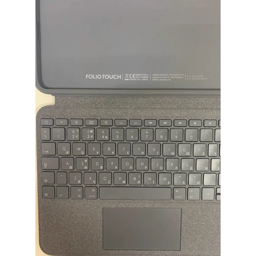 Logitech Folio Touch Case Backlit Keyboard with Trackpad Oxford Grey (920-009751) for iPad Pro 11" (2018-2021) (Аксессуары для iPad)(2032LZN092K9)(Stylus Approved): Производитель Logitech