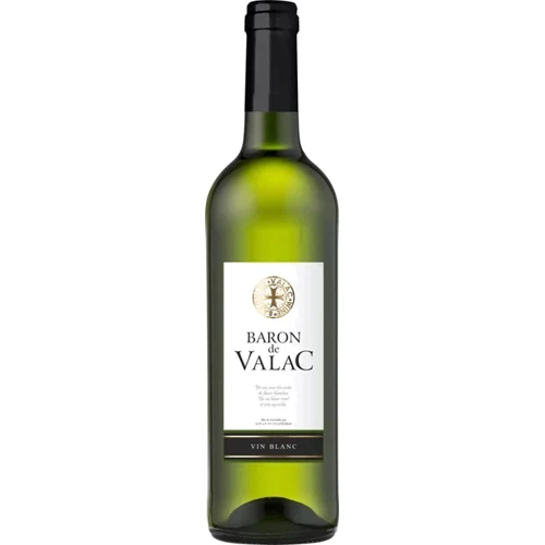 Вино Baron de Valac біле сухе 0.75 л (YL3500610025464)