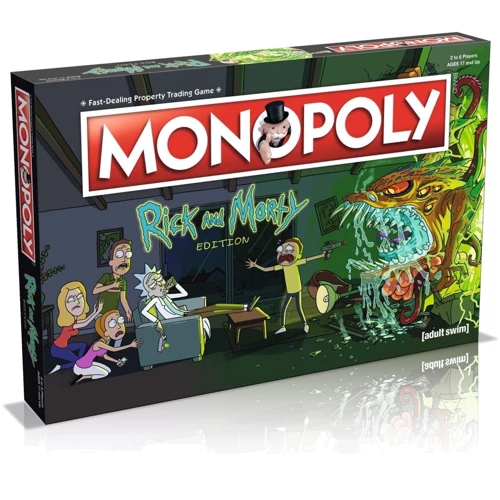 Настольная игра Monopoly - Rick and Morty