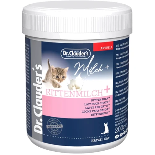 Заменитель материнского молока Dr.Clauder's Pro Life Kitten Milk Plus для котят кормящих кошек старых и ослабленных животных 200 г (22205002)