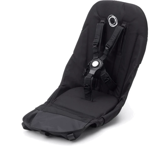 Текстиль на люльку і прогулянку Style Set для коляски Bugaboo Donkey 3 Black, чорний фото 3