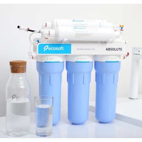 Фільтр для питної води із системою зворотного осмосу Ecosoft Absolute 6-50M (MO650MECO): Продуктивність, л/добу 190