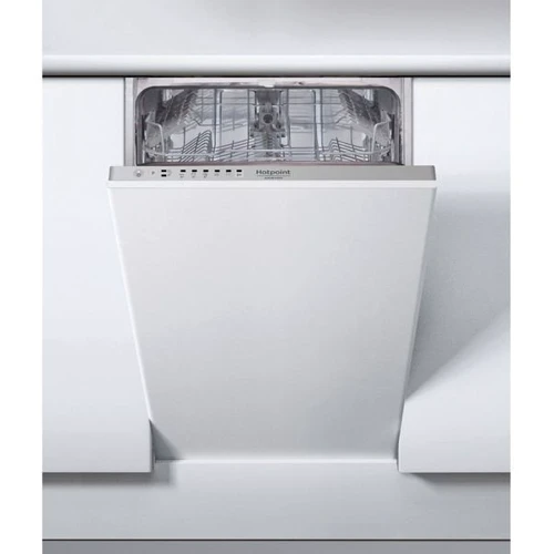 Встраиваемая посудомоечная машина Hotpoint-Ariston HSIE 2B19: Цвет нержавеющая сталь