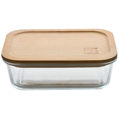Емкость для хранения Bergner Naturally 1 л (BG-25253-MM): Тип Контейнер с крышкой