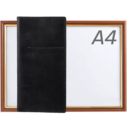 Мужской тревел кейс DNK Leather черный (DNKTravel-Hcol-J) фото 6