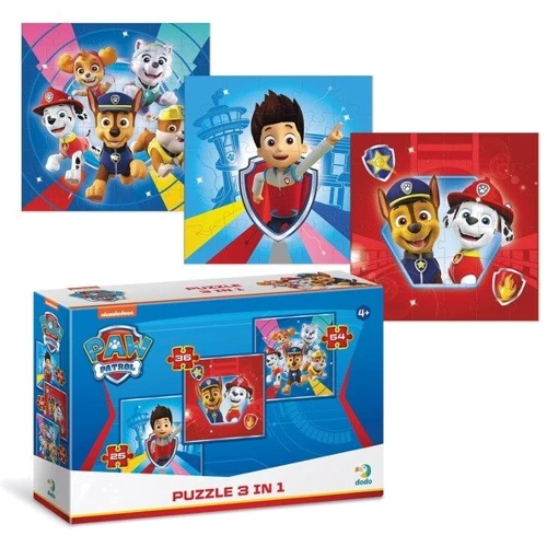 Пазл DoDo Paw Patrol 3 в 1 (200153)