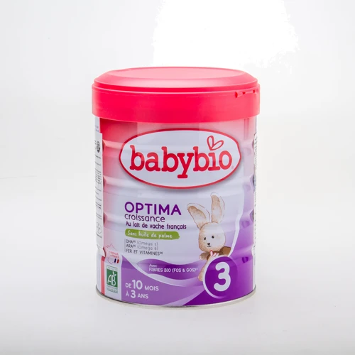 Дитяча суміш BabyBio Optima 3 органічна на козячому молоці з 10 міс 800 г (3288131580333): Тип Суміші молочні