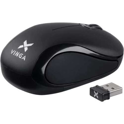 Мышь Vinga MSW-907 black: Интерфейс подключения Wireless (радио интерфейс)