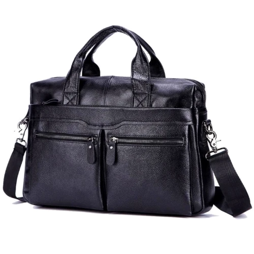 Bexhill Leather Bag Black (A25-7122A) for MacBook 15"