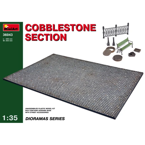Диорама Miniart Булыжная мостовая (MA36043): Производитель MiniArt