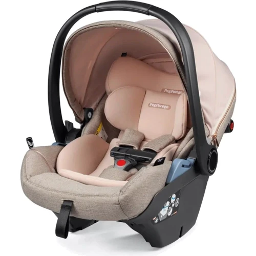 Коляска универсальная 3 в 1 Peg-Perego Veloce Belvedere SLK с подставкой к люльке розовое золото (PACK-VEL31SLK00011) фото 14