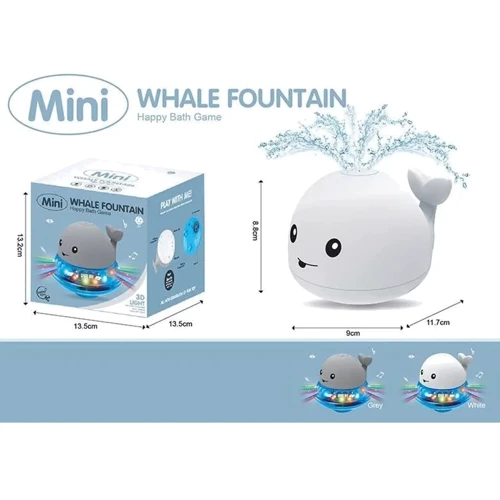 Музичний кит для ванної 2 кольори (6688)