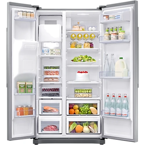 Холодильник Side-by-Side Samsung RS50N3513SA: Объем холодильной камеры, л 357