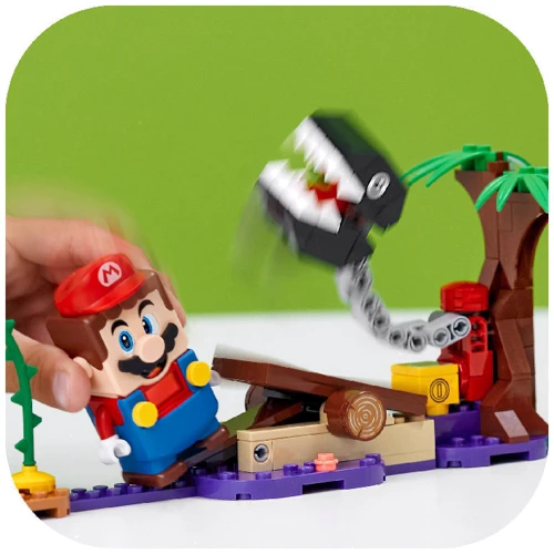 LEGO Super Mario Встреча в джунглях с кусакой на цепи. Дополнительный уровень (71381) фото 5