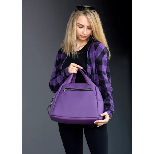 Женская спортивная сумка Sambag Vogue BKS фиолетовая (90153018): Тип Спортивные сумки