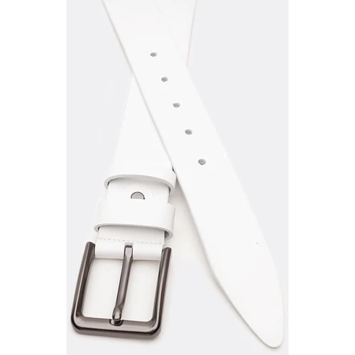 Мужской ремень Borsa Leather белый (V1115FX54-white): Пол Мужской