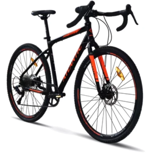 Велосипед Atlantic 2023' 28" Xenon DX A51DX-2849-BO L/19"/49см (2268) black/orange