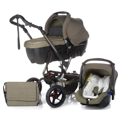 Универсальная коляска 3 в 1 Jane Crosswalk Formula Koos Cuco light Woods (5464/S91)