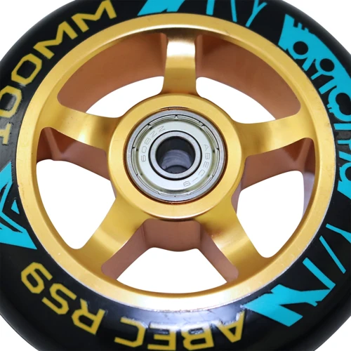 Трюковий самокат SportVida Stunt Poker SV-WO0017 Black/Blue фото 8