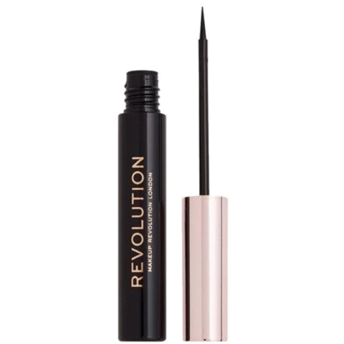 Makeup Revolution Super Flick Eyeliner Black Рідка підводка для очей 4.5ml
