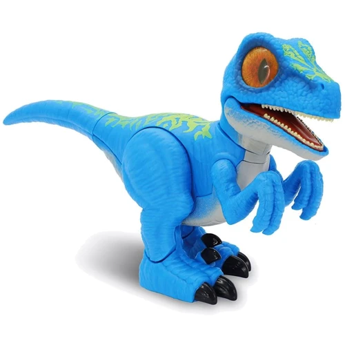 

Интерактивная игрушка Dinos Unleashed Walking & Talking Велоцираптор, синий (31125)