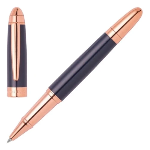 Ручка-роллер Hugo Boss Icon Blue Rose-gold (HSN0015N)