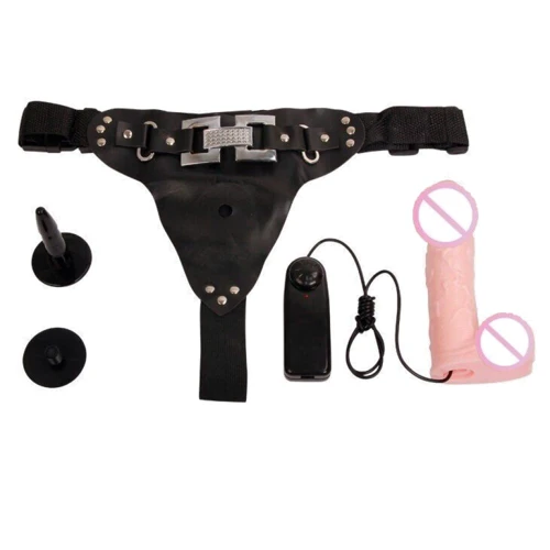 Страпон с вибрацией "Ultra passionate Harness" BW-022036