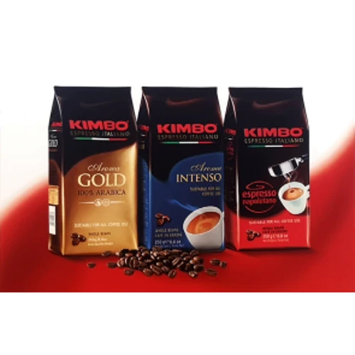 Кофе Kimbo Intenso, в зернах (250 г) (WT3924): Вид напитка кофе в зернах