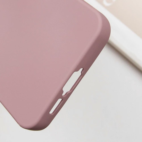 Чохол для телефона TPU Case Getman Liquid Silk Full Camera Pink Sand для Samsung S721 Galaxy S24 FE: Плівка в комплекті нет