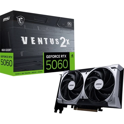 

Msi GeForce Rtx 5060 8GB Ventus 2X Oc (G5060-8V2C) Ua