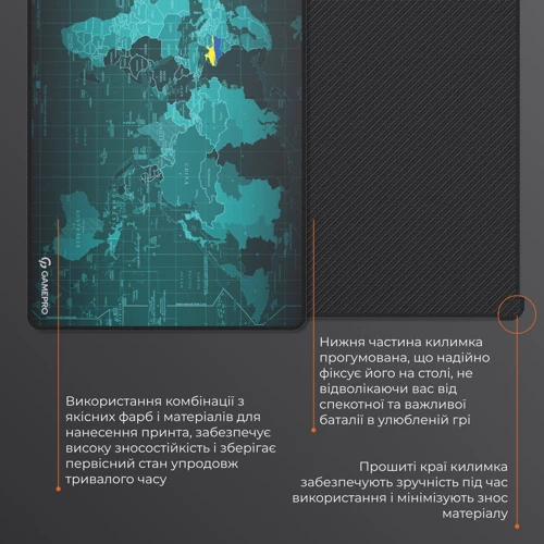 Ігрова поверхня GamePro MP275B Speed/Control фото 6