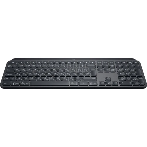 Клавіатура Logitech MX Keys Advanced Wireless Illuminated Graphite (920-009417): інтерфейс підключення Bluetooth
