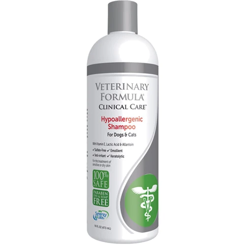 Шампунь Гіпоалергенний Veterinary Formula Hypoallergenic для кішок і собак, 473 мл