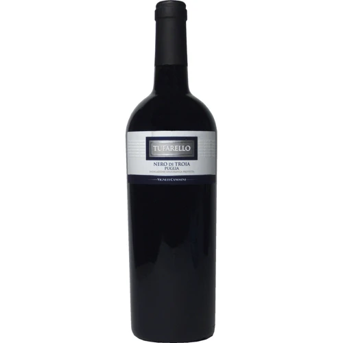 Вино TUFARELLO NERO DI TROIA PUGLIA IGP, VIGNETI DEL VULTURE, червоне сухе, 0.75л 13.5% (STA8019873147257)