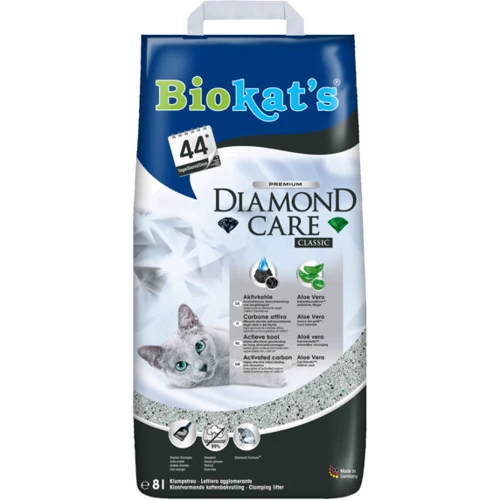 Наполнитель для кошачьего туалета Biokat's Dimond Care Classic комкующийся 8 л (4002064613253)