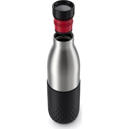 Термос Термобутылка Tefal Bludrop 700 мл Нержавеющая сталь Черный (N3111110): Тип Термобутылка