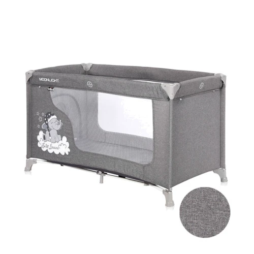 Манеж Lorelli MOONLIGHT 1L (grey luxe): Тип кроватка-манеж