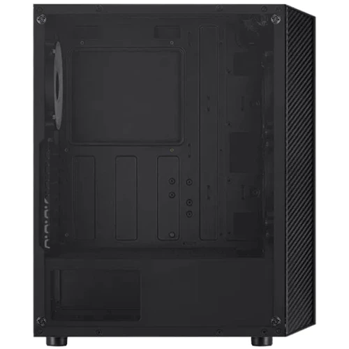 Корпус AEROCOOL Hive-G-BK-v2: Матеріал передній панелі пластик
