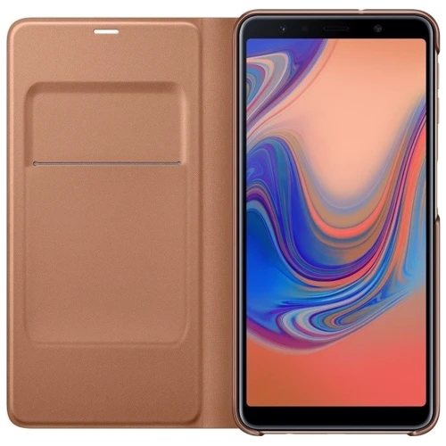 Чохол для телефона Samsung Wallet Cover Gold (EF-WA750PFEGRU) для Samsung A750 Galaxy A7 2018: Тип чохол книжка
